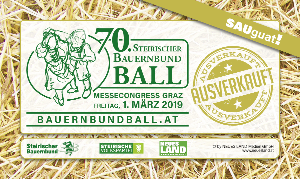 Steirischer Bauerbundball Ausverkauft