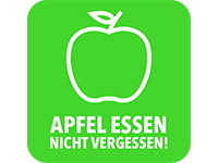 Apfel essen